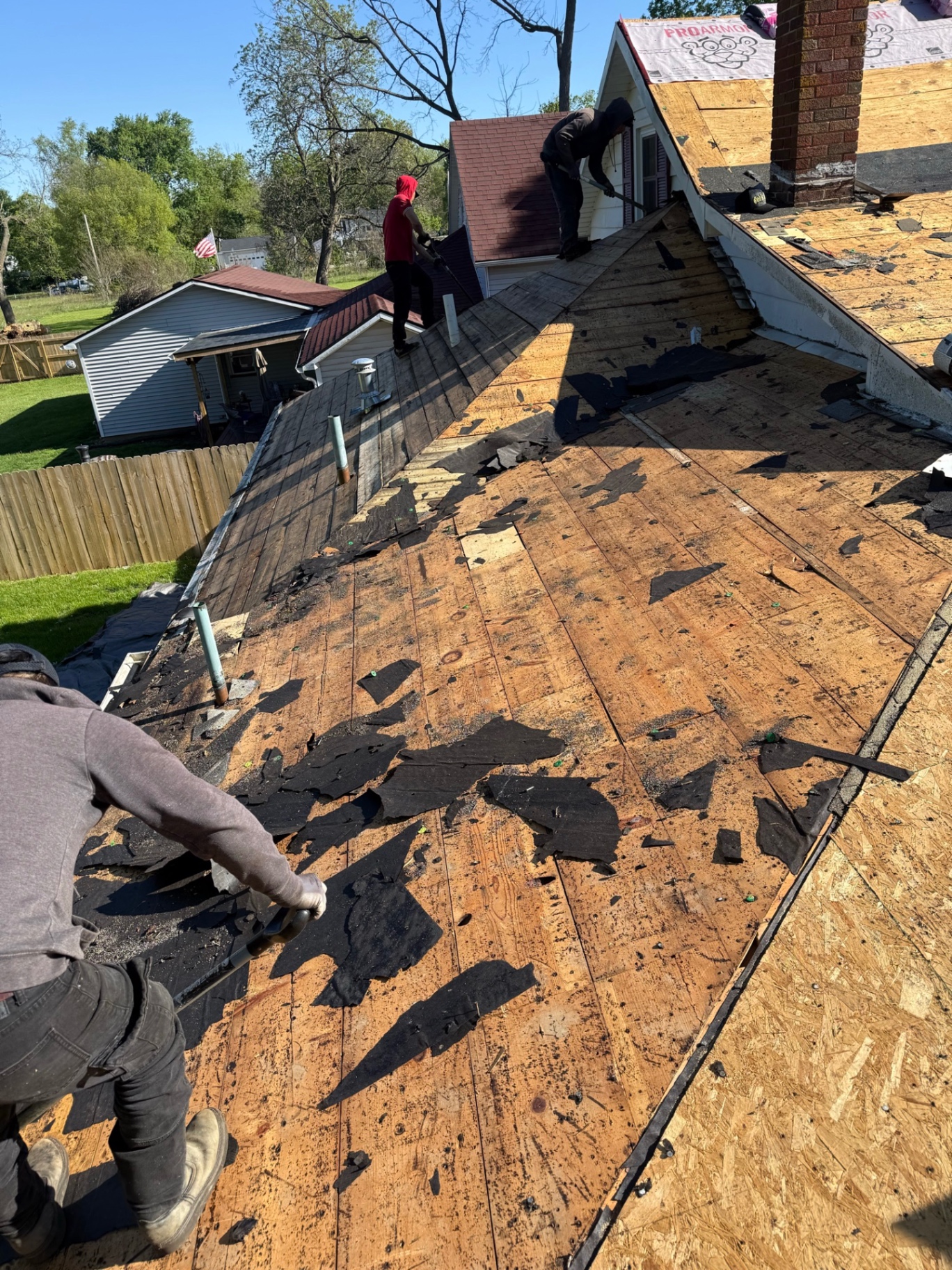 Recent project — Full roof replacement