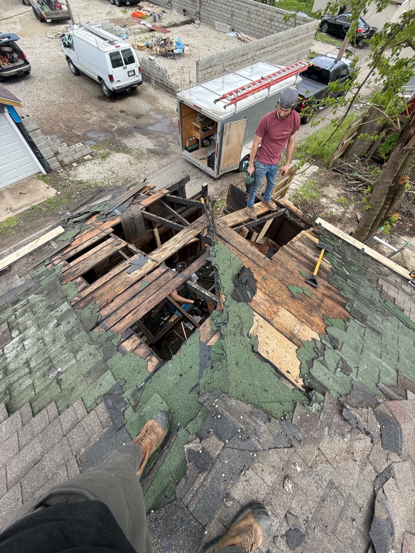 Recent project — Full roof replacement