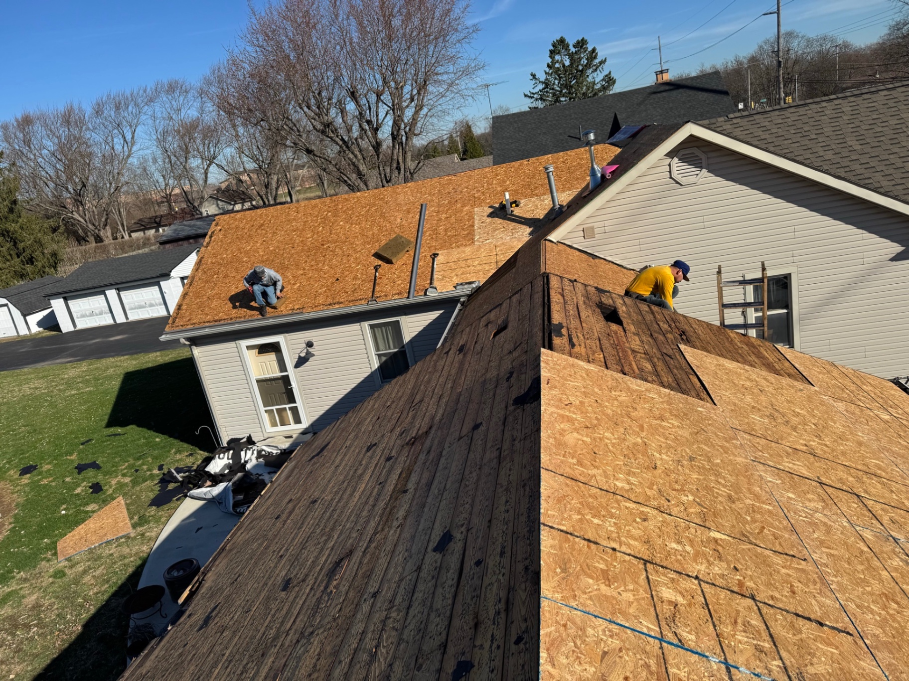 Recent project — Full roof replacement