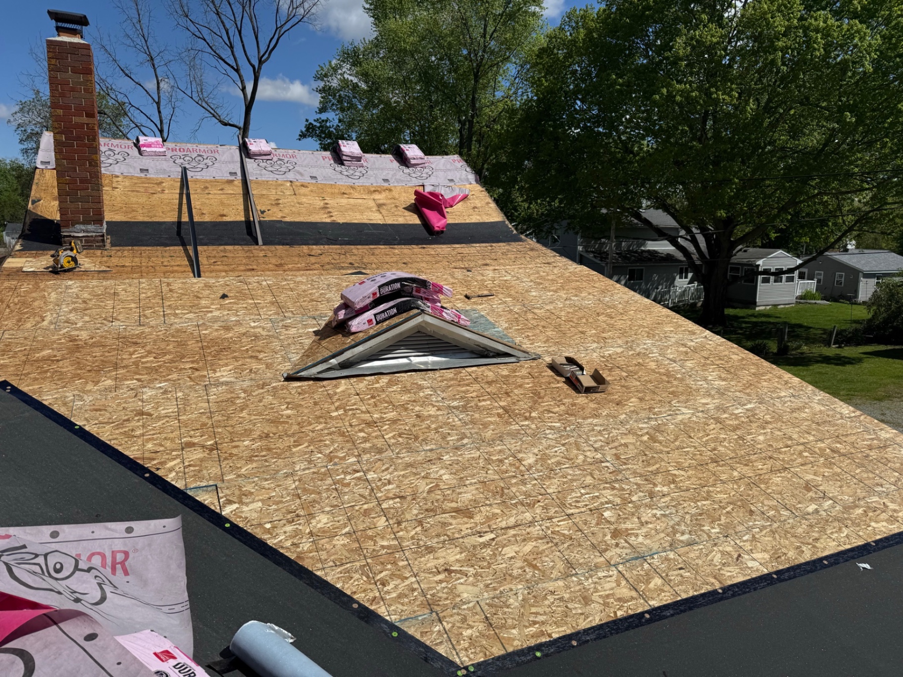 Recent project — Full roof replacement