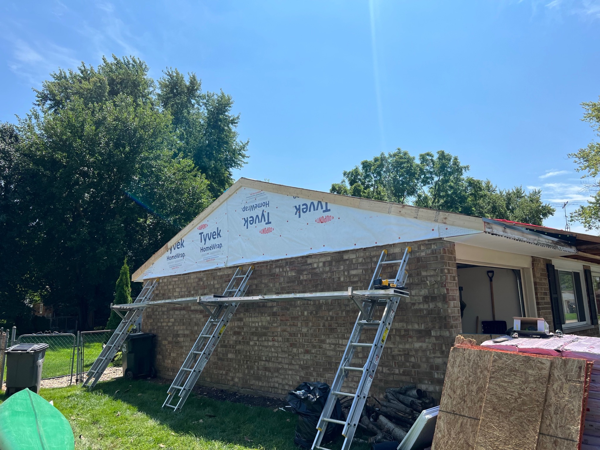 Recent project — Full roof replacement