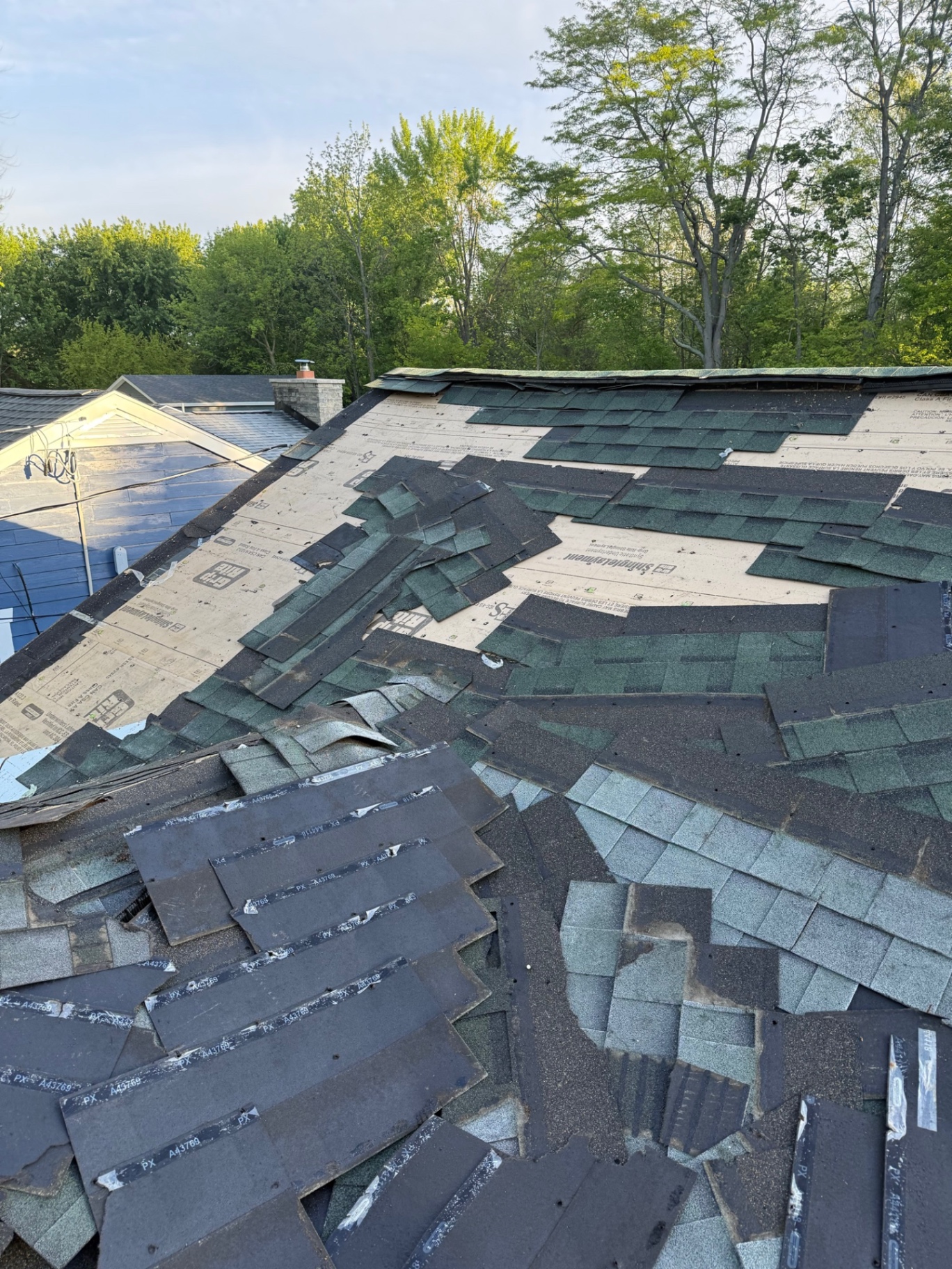 Recent project — Full roof replacement