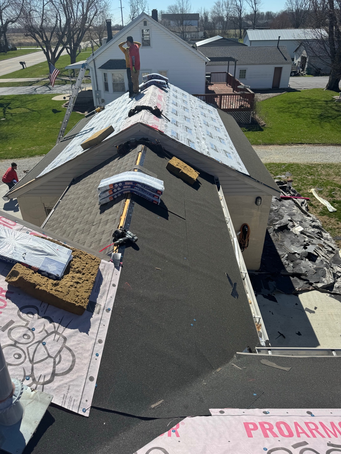 Recent project — Full roof replacement