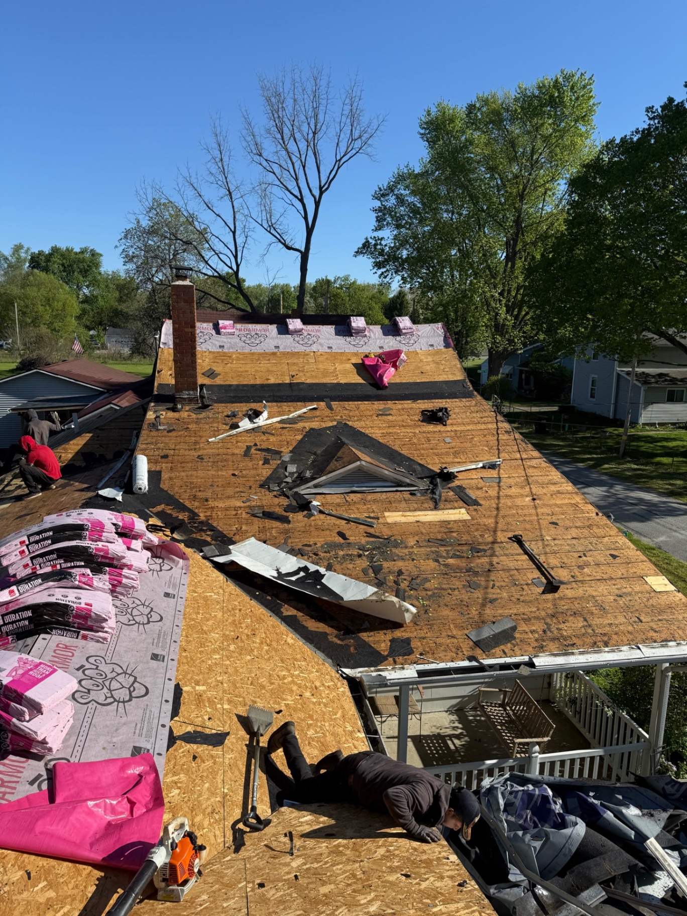 Recent project — Full roof replacement