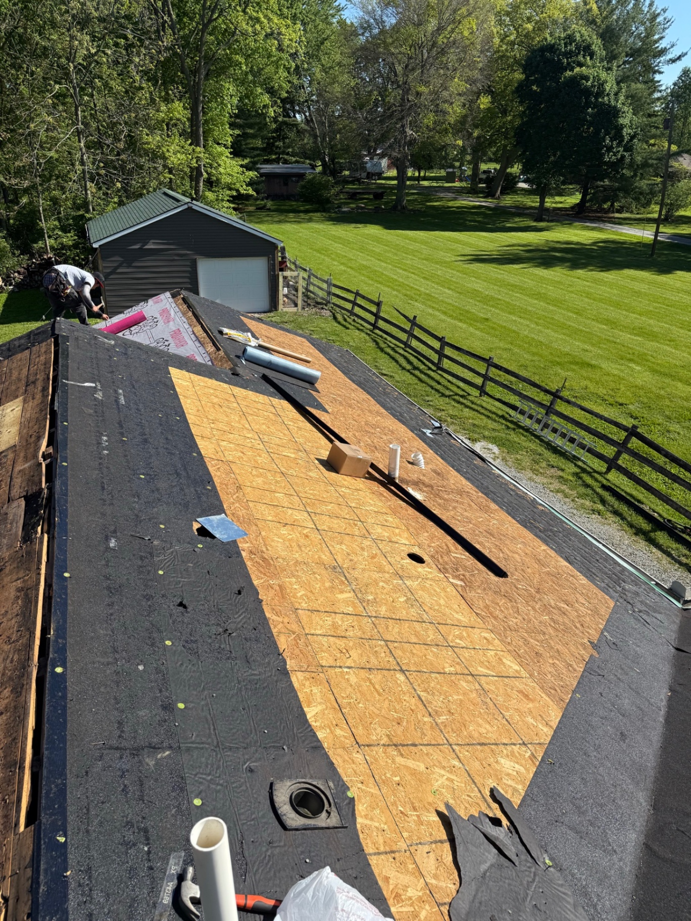 Recent project — Full roof replacement