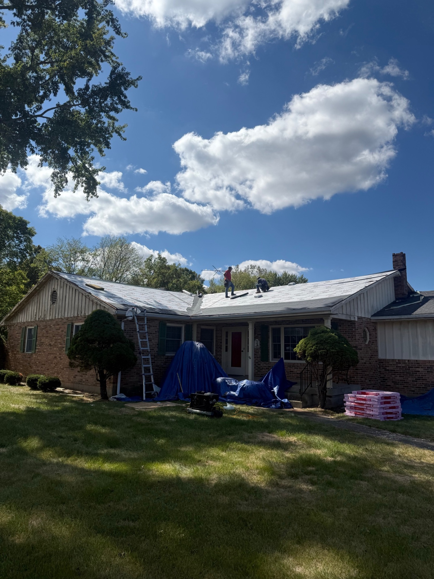 Recent project — Full roof replacement